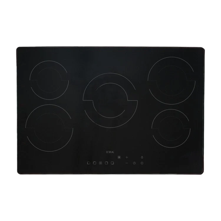 CDA SCC070FR - Black 70cm 5 Zone Ceramic Hob - Touch Controls