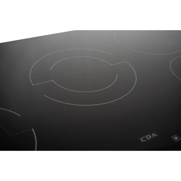 CDA SCC070FR - Black 70cm 5 Zone Ceramic Hob - Touch Controls - Image 4