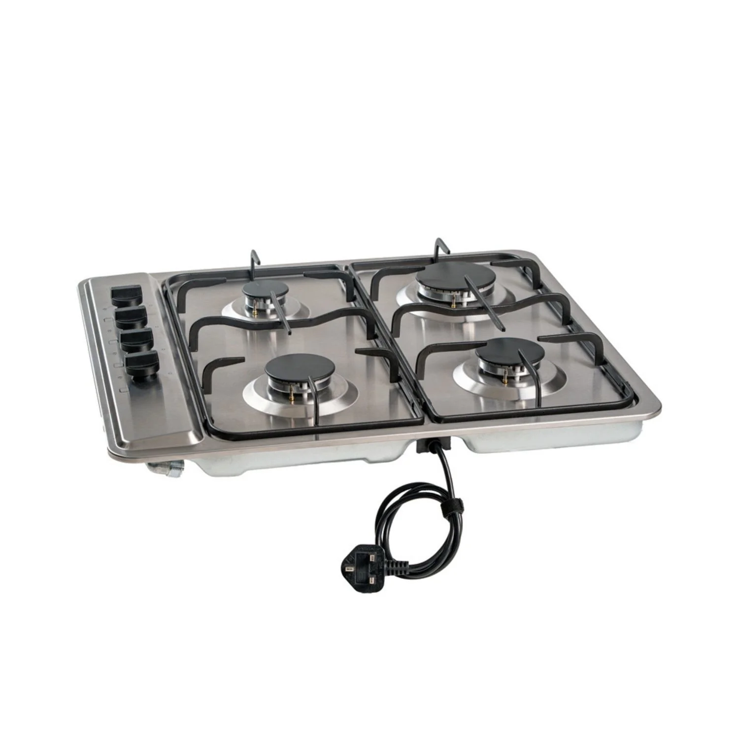 CDA SCG060SS - Stainless Steel 60cm Gas Hob - 4 Cooking Zones - Image 3
