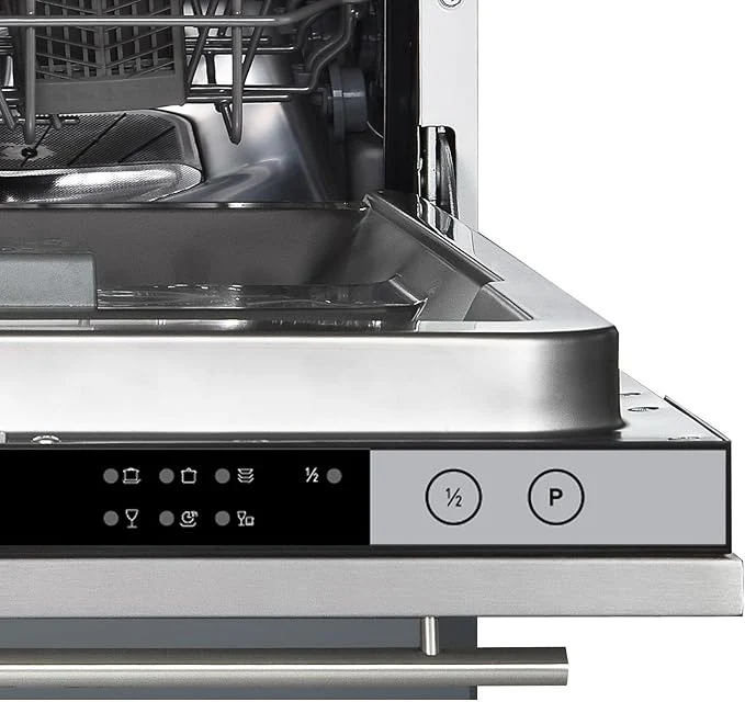 Cookology CBID450 - White Integrated Slimline Dishwasher - 10 Place Settings - D Energy - Image 2