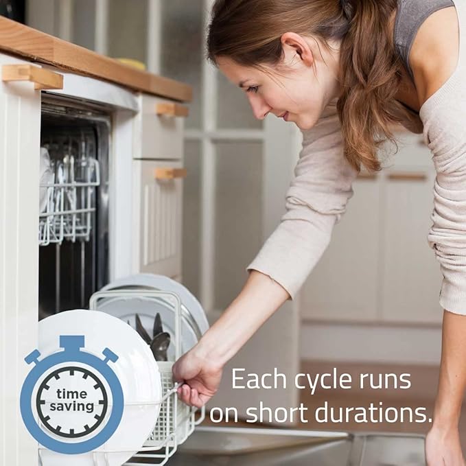 Cookology CBID450 - White Integrated Slimline Dishwasher - 10 Place Settings - D Energy - Image 3