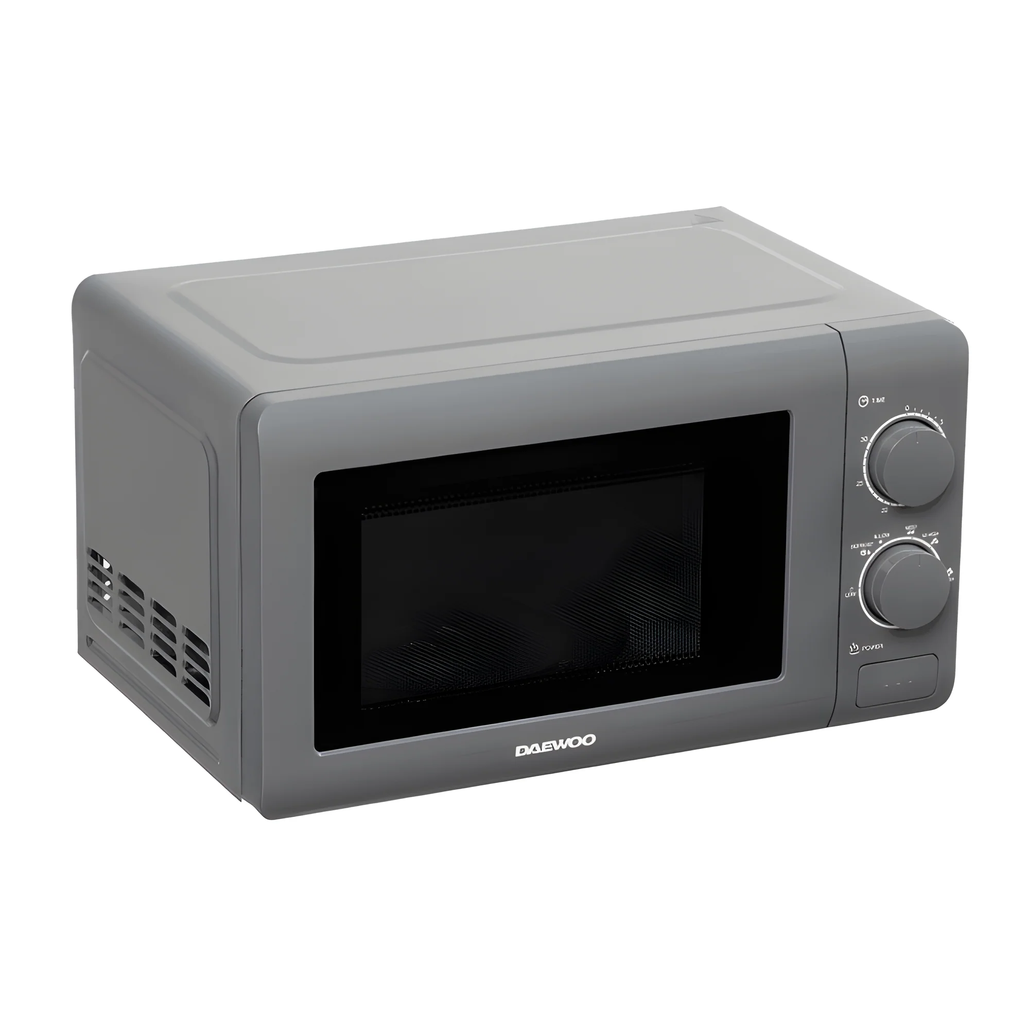 Daewoo SDA1961GE Microwave Oven in Grey - 20L 800W Manual - Image 2