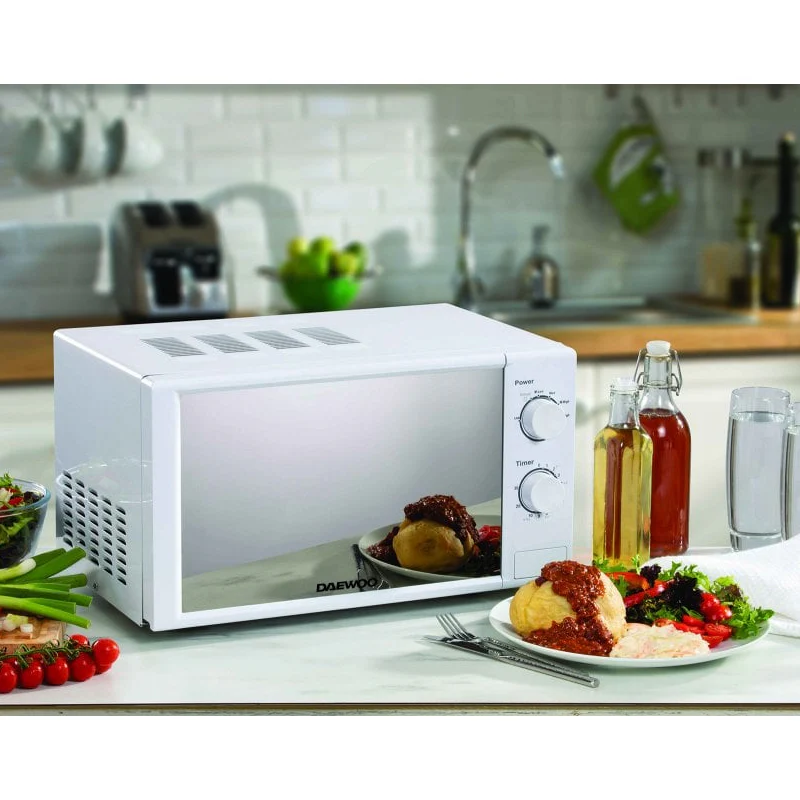 Daewoo SDA2084GE - White Freestanding Microwave - Image 2