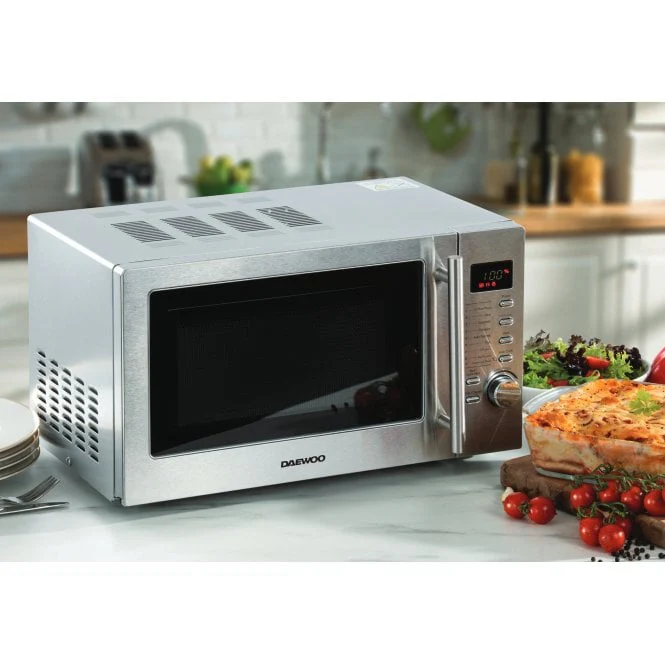 DAEWOO SDA2088GE - Silver 20L Microwave with Grill - 700W - Image 3
