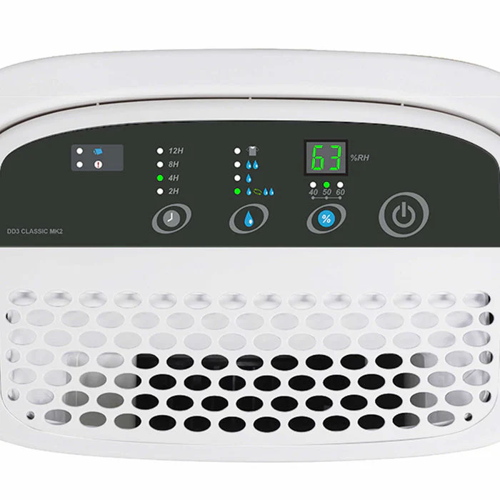 EcoAir DD3 Classic MK3 - White Dehumidifier - 11L/Day - 4.2L Tank - Image 4