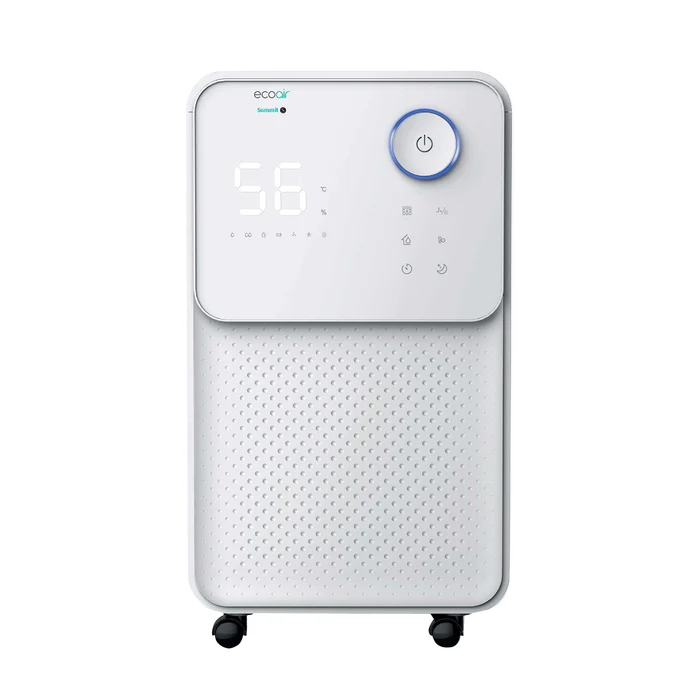 EcoAir Summit S - White 12L Dehumidifier - Low Energy 156W
