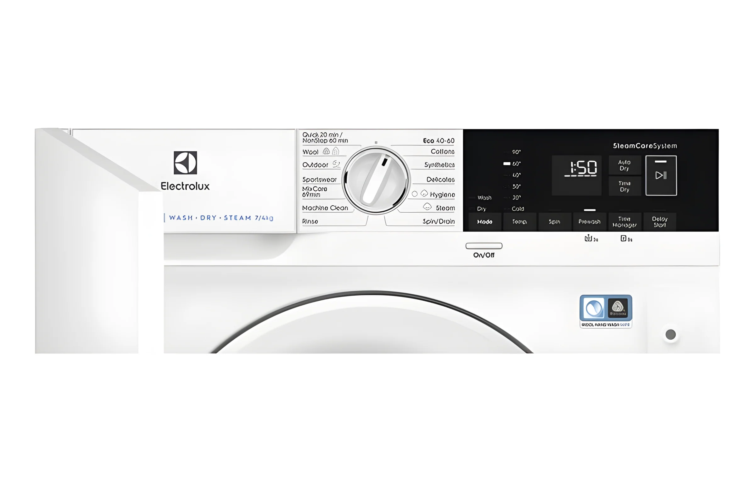 Electrolux EWD746PCBI - White 7KG/4KG Integrated Washer Dryer - 1600RPM - D Energy - Image 2