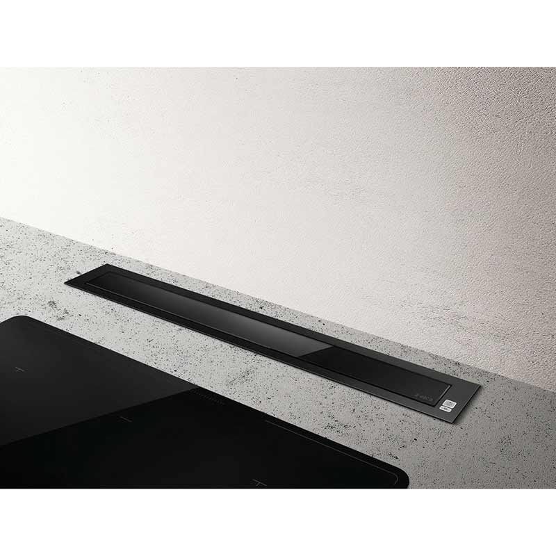 Elica PANDORA-BLK - Black 90cm Downdraft Hood Extractor - A energy - Image 2
