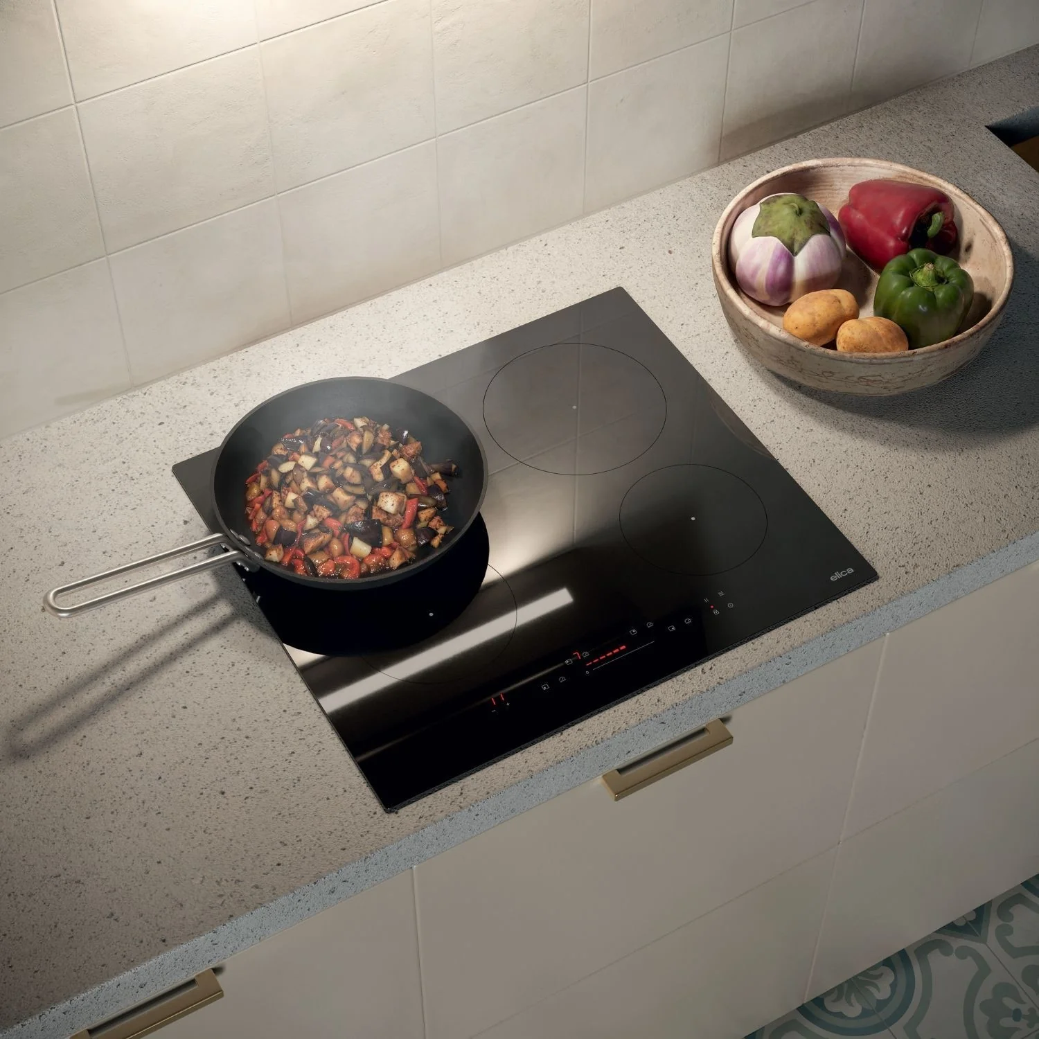 Elica PRIMIS-604-PLUS - Black 4 Zone Induction Hob - 60cm - Image 2