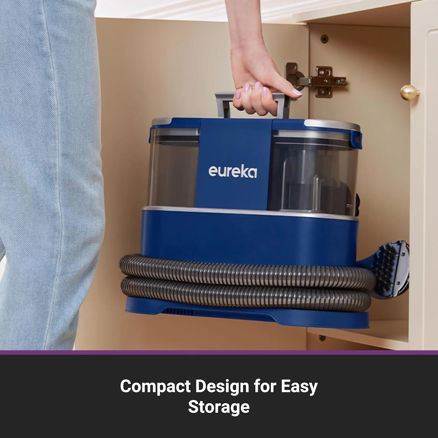 Eureka NEY100 - Blue Vacuum Cleaner - 12500Pa Suction Power - 1.5L Water Tank - Image 6
