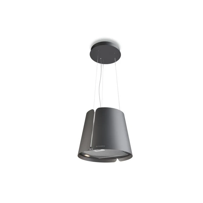 Faber BEAT - Dark Grey Matt Island Extractor - 740m³/h - A Energy