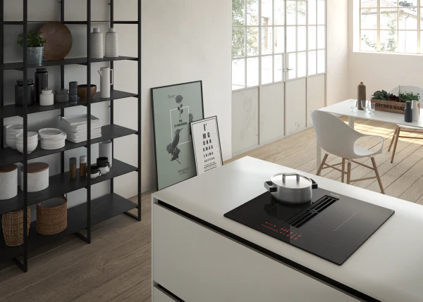 Faber Galileo Smart BK - Black Glass Venting Induction Hob - 60cm - B Energy - Image 2