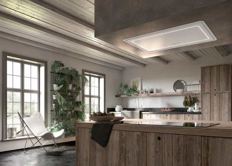Faber HIGH-LIGHT-2-0-RAD-BRS-BK-MATT-A91 - Matt Black 90cm Ceiling Extractor - D Energy Rated - Image 2