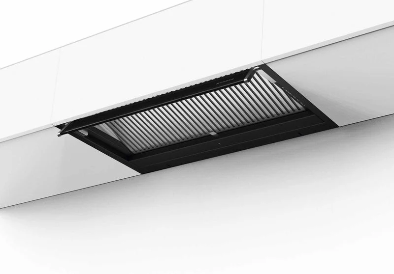 Faber IN-NOVA-ZERO-DRIP-LITE-A60-BK - Black 60cm Integrated Hood - 670m³/h - B Rated
