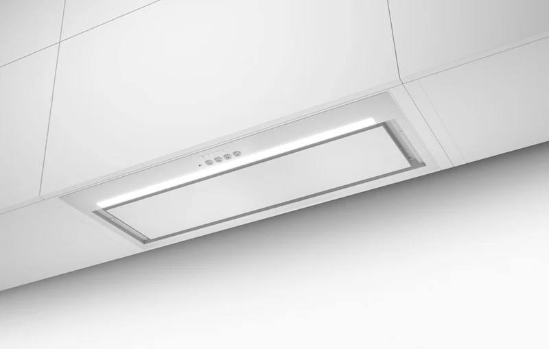 Faber INCA-LUX-3-0-EVO-MATT-WH-A70 - White 70cm Canopy Hood - B Energy Rated