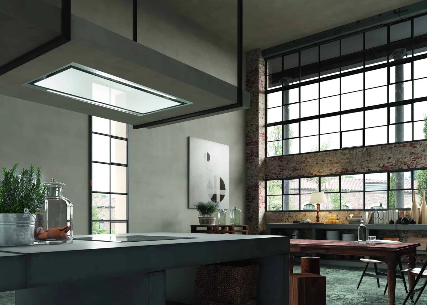 Faber SKY-LIGHT-X-KL-A90 - Stainless Steel 90cm Ceiling Extractor - 700m³/h - D Energy - Image 2