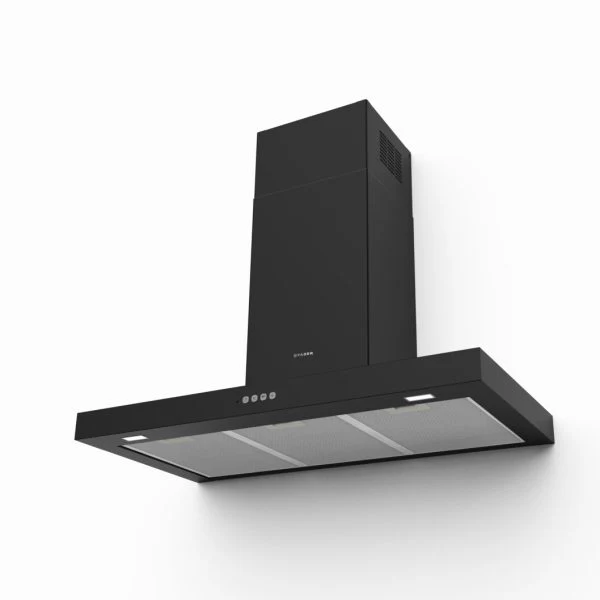 Faber Stilo Comfort BK MATT A90 - Wall Mounted Extractor - 90cm - B Energy