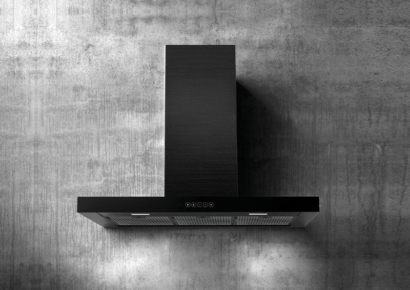 Faber T-NIGHT - Black Steel 90cm Chimney Hood - D Energy Rated - Image 3