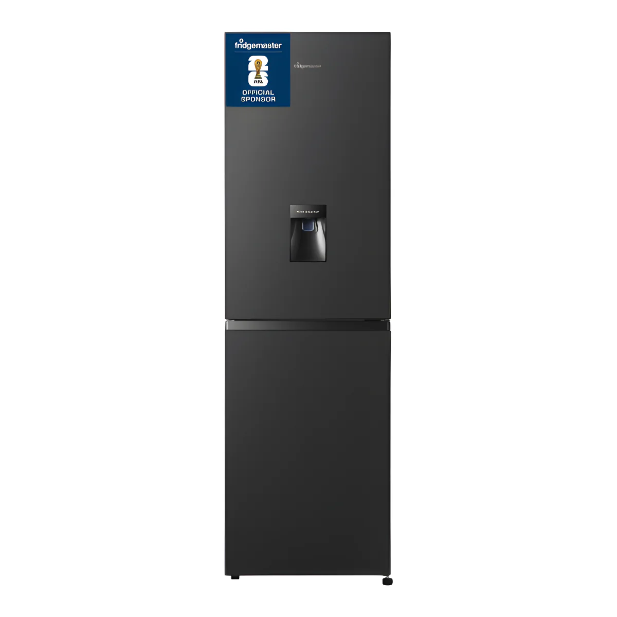 Fridgemaster MC55240DEB - Black Fridge Freezer - 252L Capacity - E Energy Rating