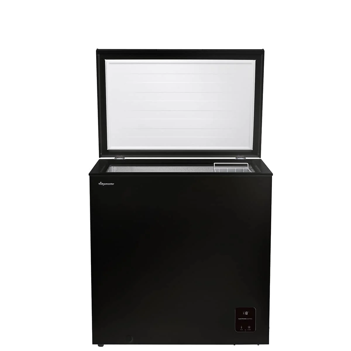 Fridgemaster MCF198EB - Black Chest Freezer - 191L - E Energy Rating - Image 2
