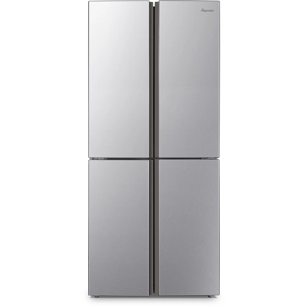 Fridgemaster MQ79394ES - Silver American Fridge Freezer - 427L - E Rated - Image 2