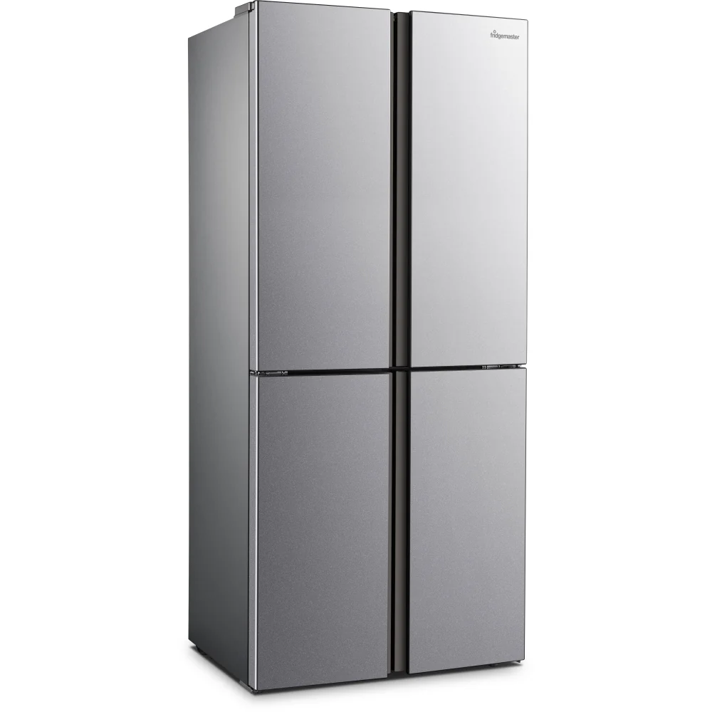Fridgemaster MQ79394ES - Silver American Fridge Freezer - 427L - E Rated - Image 3