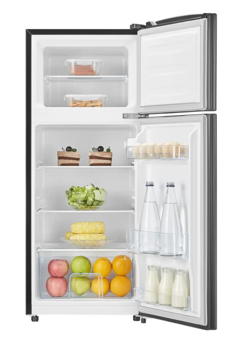 Fridgemaster MTM48120EB - Black Freestanding 70/30 Fridge Freezer - E energy - Image 2