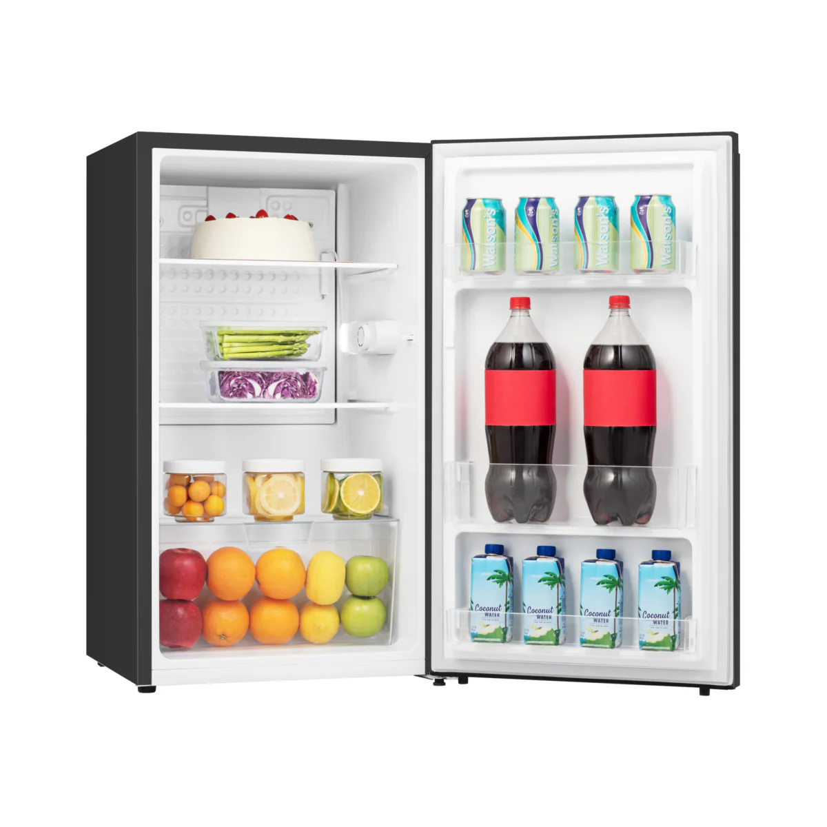 Fridgemaster MUL4892EB - Black Under Counter Fridge - 92L - E Energy Rating - Image 5