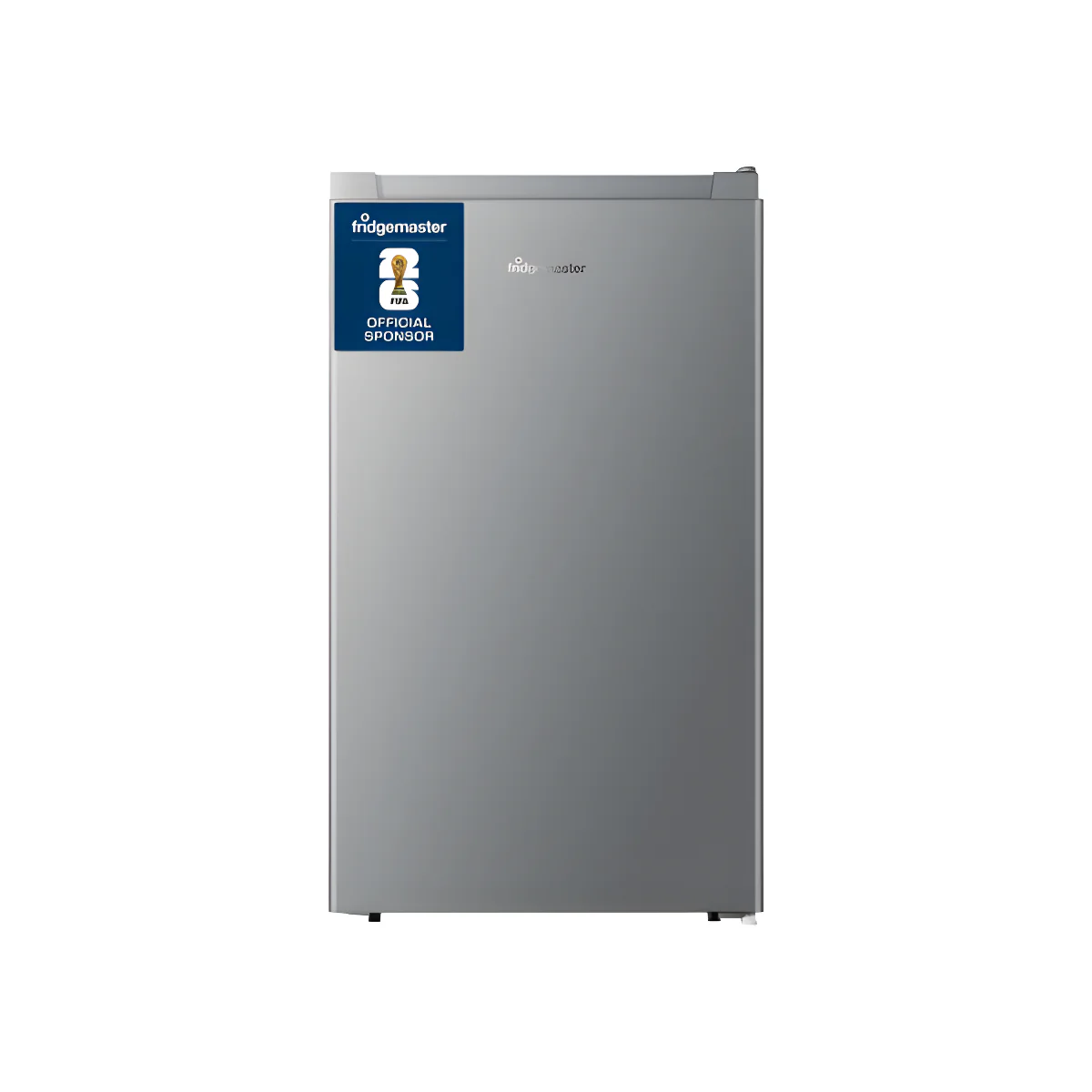 Fridgemaster MUL4892ES - Silver Under Counter Fridge - 92L - E Energy Rating