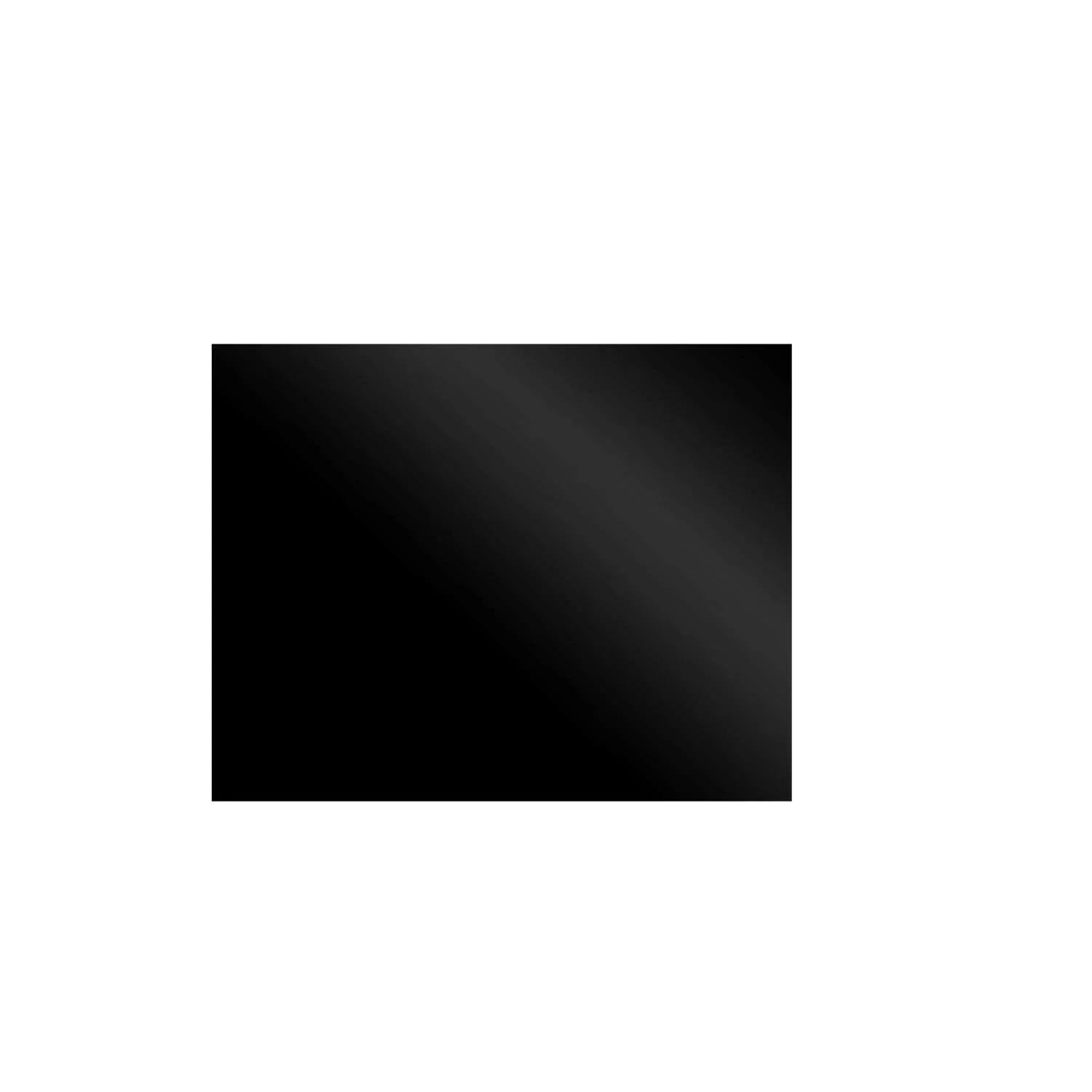 GDHA SBK 60 GLASS Blk 444442907 - Black Glass Splashback - 60cm Wide