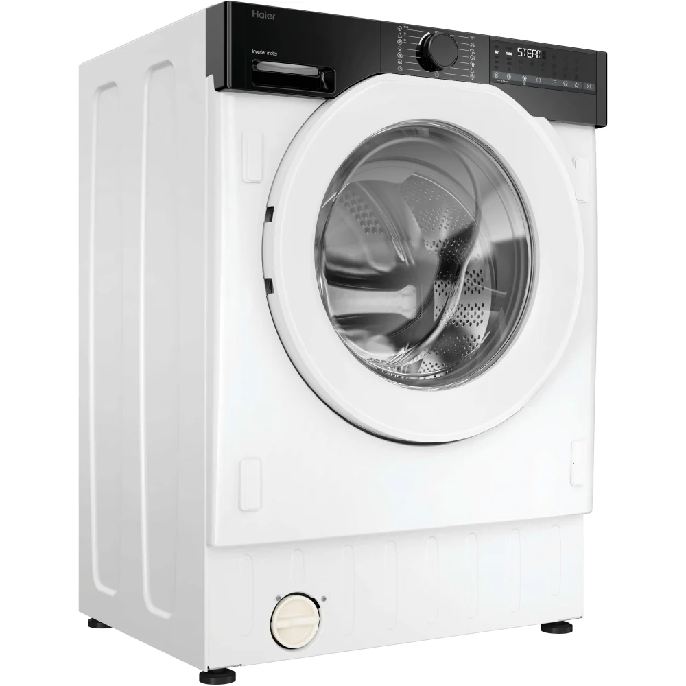 Haier BHA6S696M6D9-80 - White 9KG/6KG Integrated Washer Dryer - 1600 RPM - D Energy - Image 2