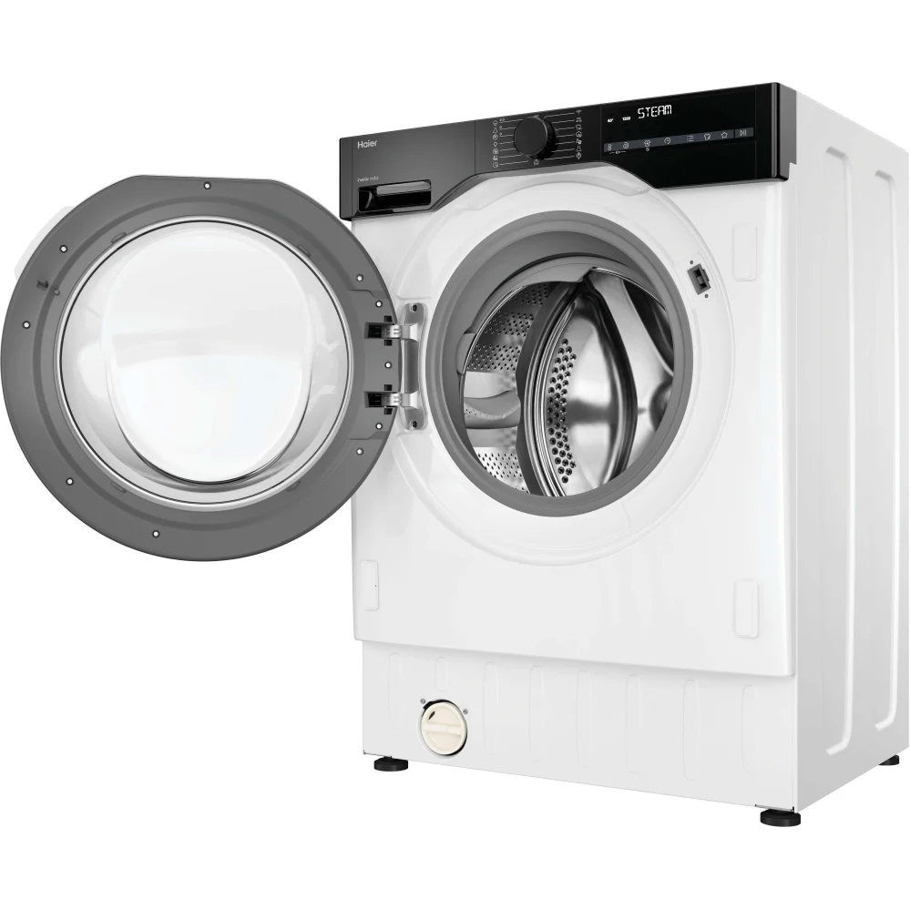 Haier BHA6S696M6D9-80 - White 9KG/6KG Integrated Washer Dryer - 1600 RPM - D Energy - Image 3
