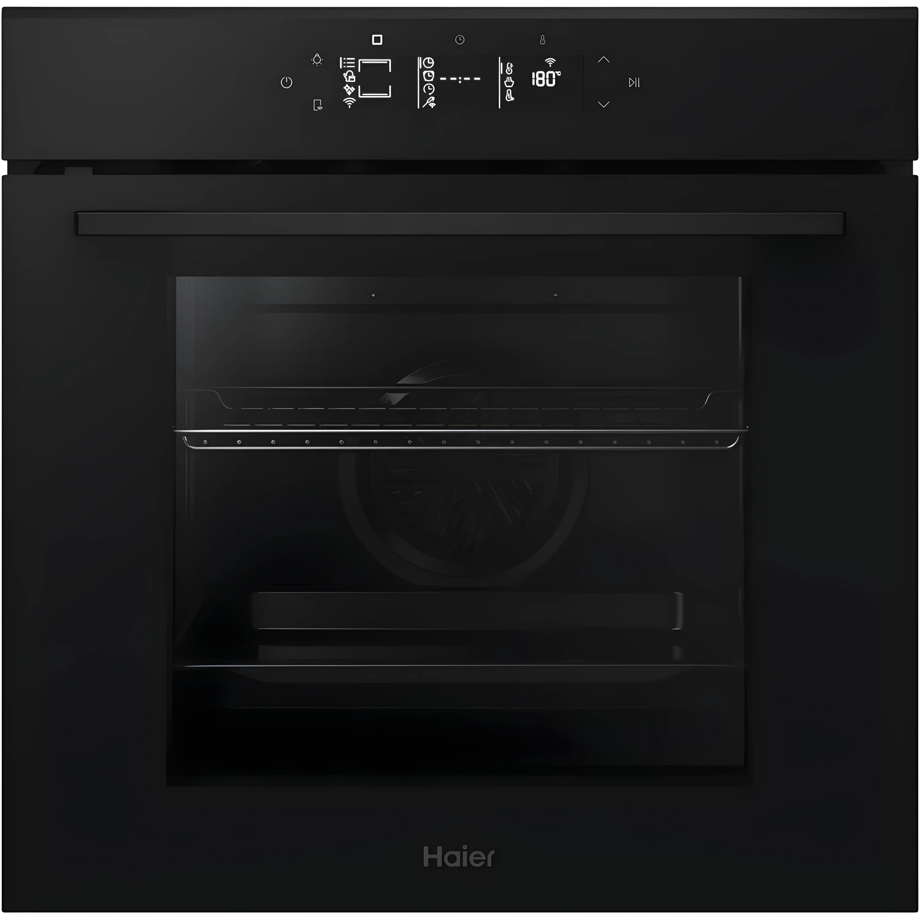 Haier H6 ID25G3HTB2 - Black Built-In Single Oven - 77L - A++ Energy