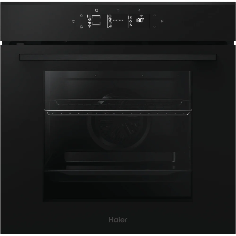 Haier H6 ID25G3YTB2 - Black Built-In Single Oven - 78L Capacity - E Energy Rating