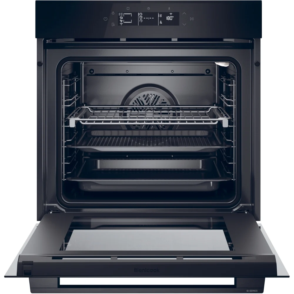 Haier H6 ID25G3YTB2 - Black Built-In Single Oven - 78L Capacity - E Energy Rating - Image 2
