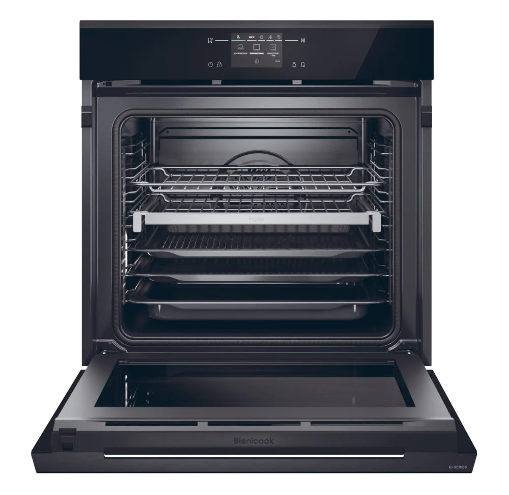 Haier H6 ID66C3HTB1 - Black Single Oven - 78L - A++ Energy - Image 2