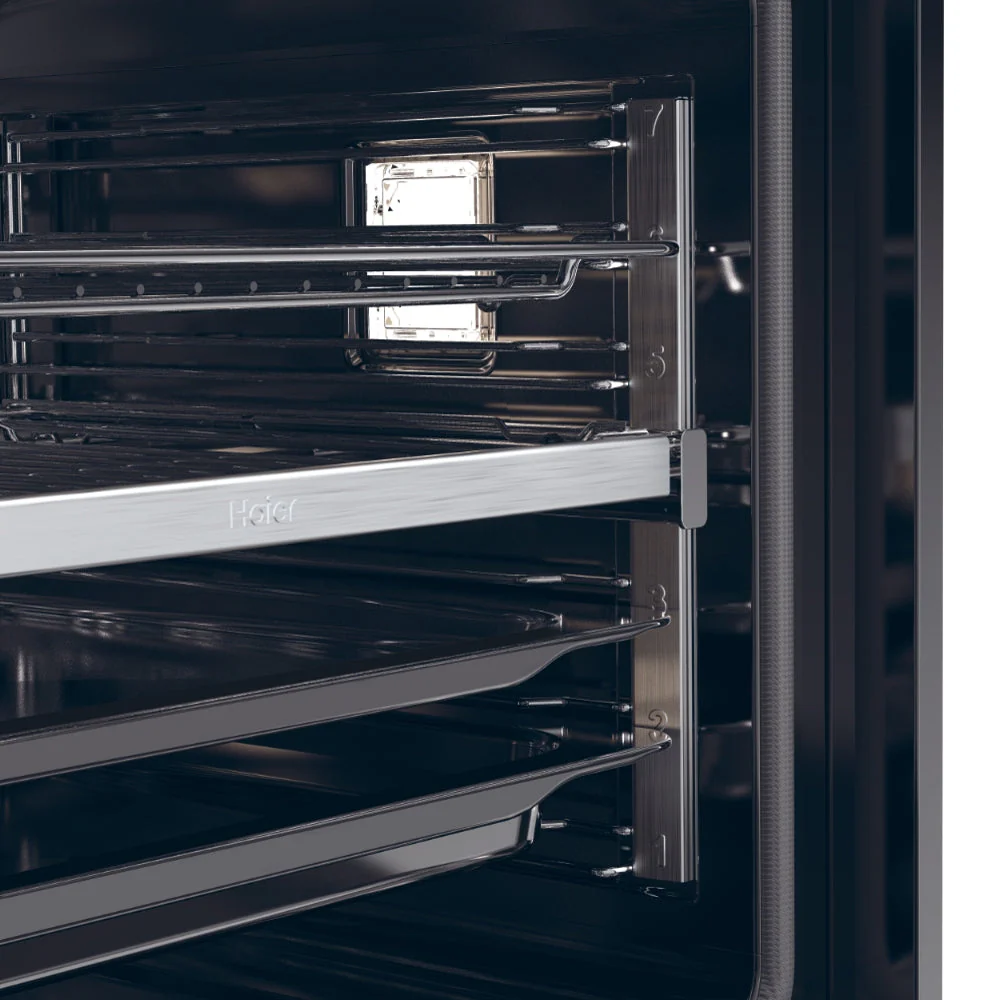 Haier H6 ID68M5YTB1 - Black Built-in Single Oven - 78L - A++ Energy - Image 3