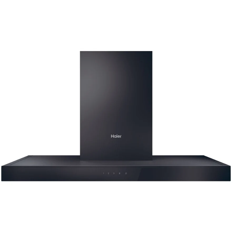 Haier HATS9CBS4B - Black 90cm Chimney Cooker Hood - A+ Energy Rated - Image 2