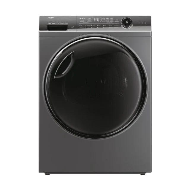 Haier HD90-A3Q979RU1 - Grey 9KG Heat Pump Condenser Dryer - A+++ energy