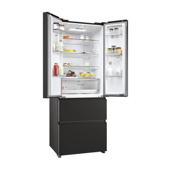 Haier HFR5719ENPB - Slate Black American Fridge Freezer - 446L - E energy - Image 5