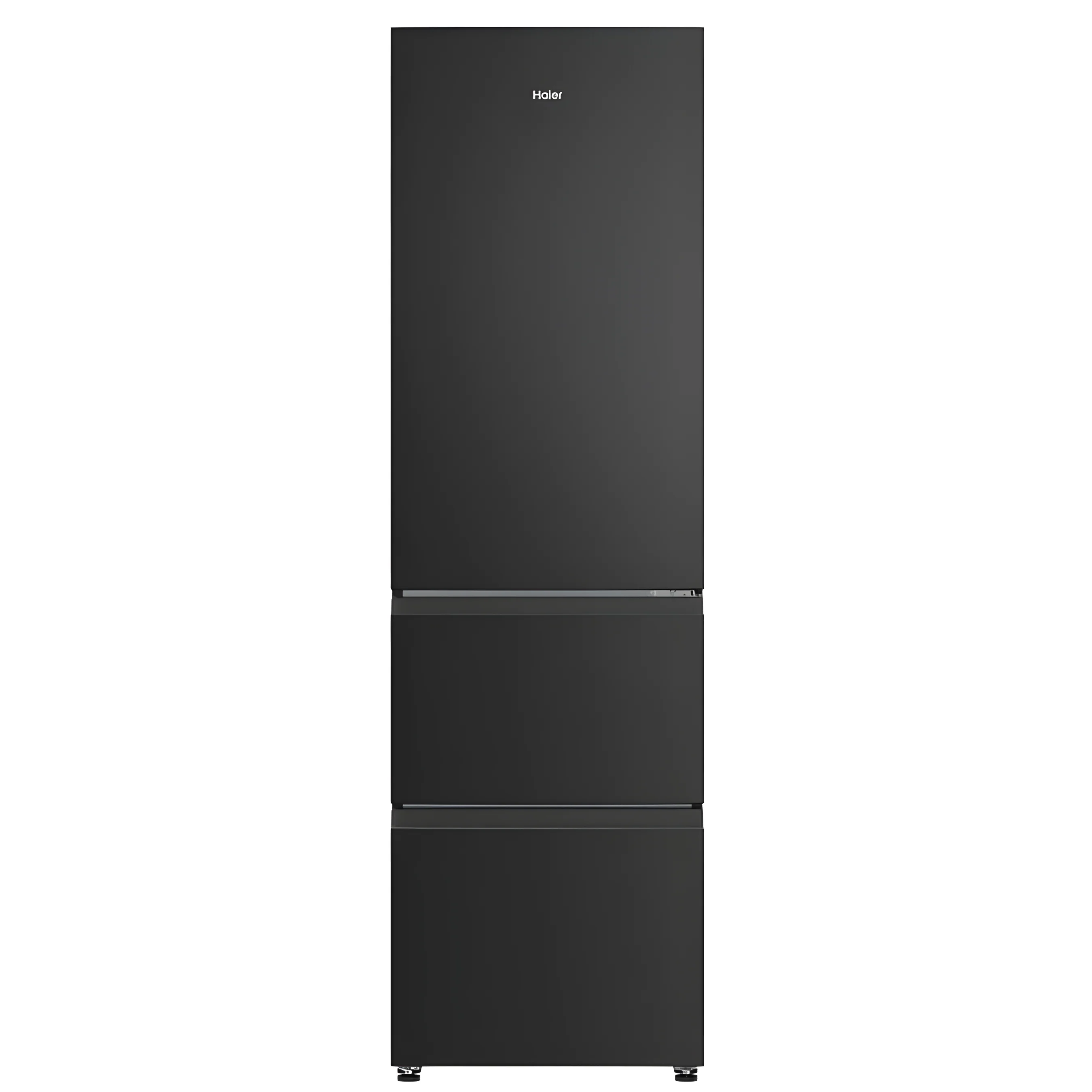 Haier HTR3518ENMTK - Black Fridge Freezer - 303L Total No Frost