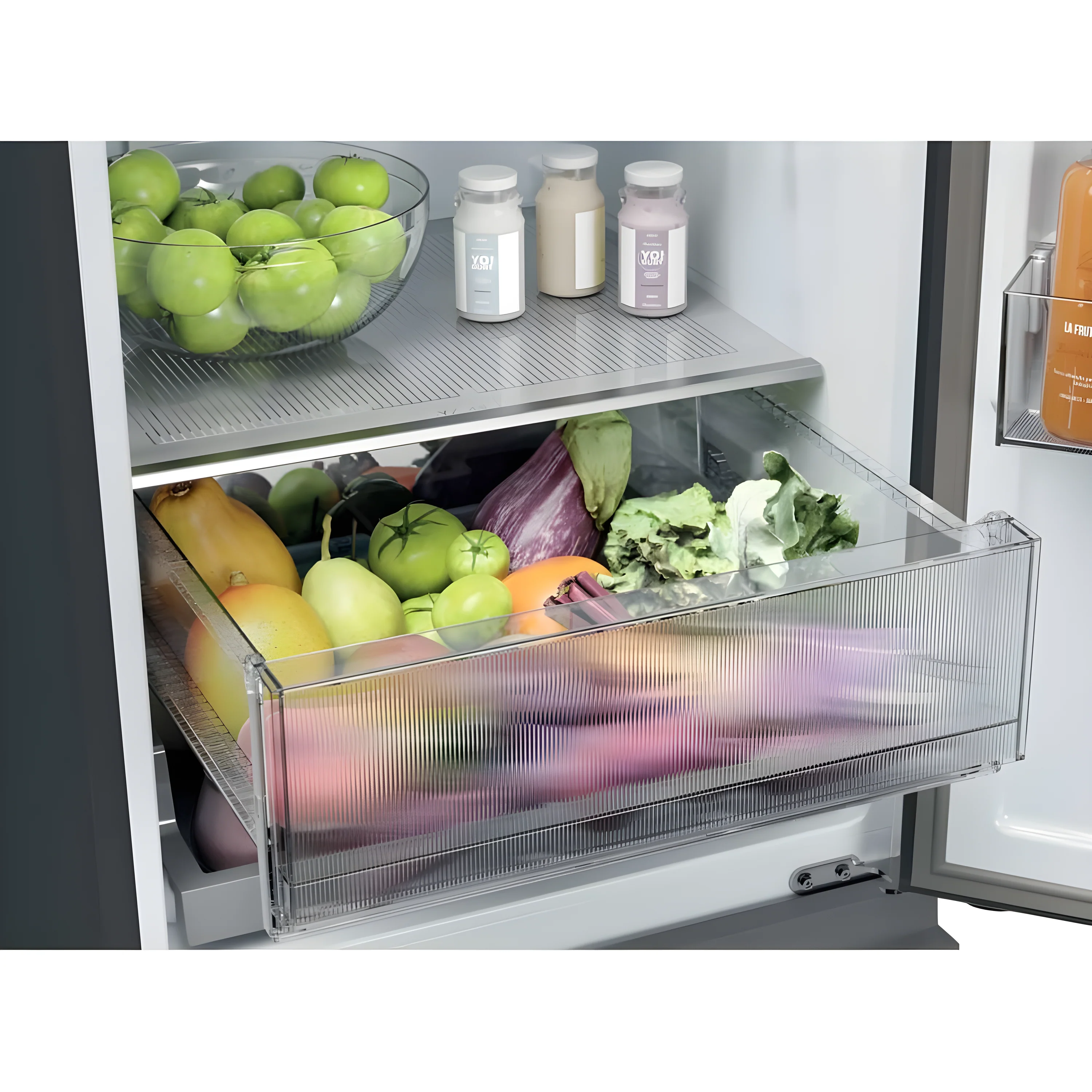 Haier HTR3518ENMTK - Black Fridge Freezer - 303L Total No Frost - Image 5