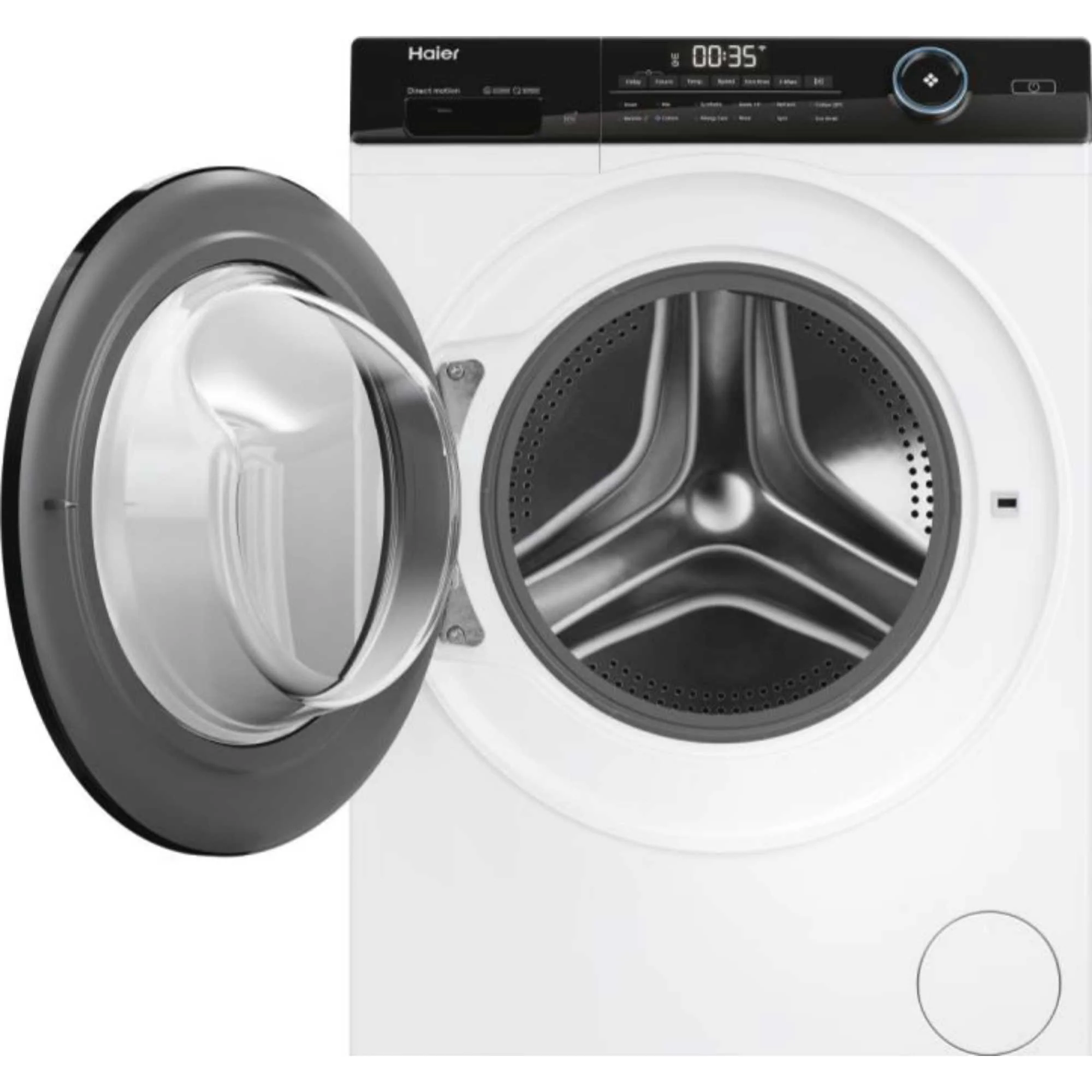 Haier HW100-B14959U1UK - White 10KG Washing Machine - 1400 RPM - A energy - Image 2