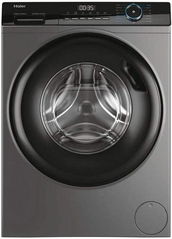 Haier HW80-B16939S8 - Graphite 8KG Washing Machine - 1600 RPM - A Energy