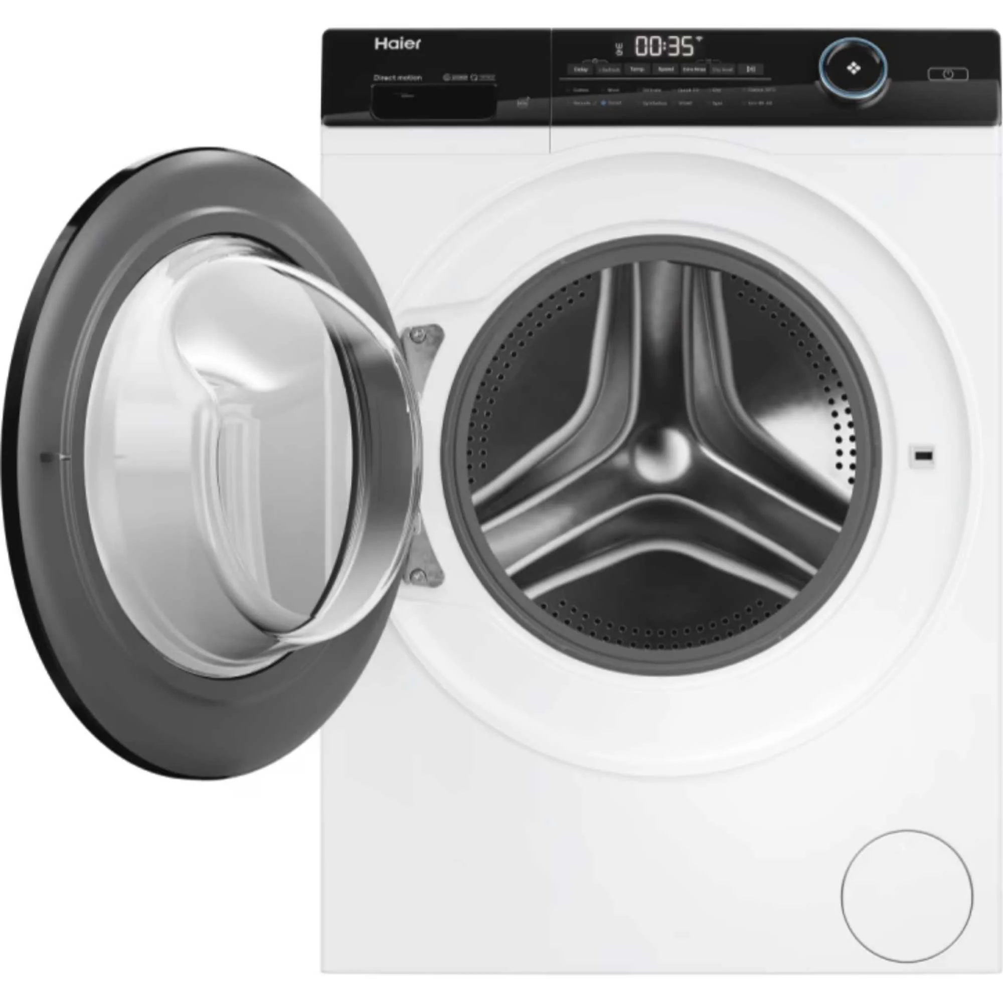 Haier HW90B14959NUUK - White Washer Dryer - 9KG Wash/6KG Dry - 1400RPM - D Energy - Image 2