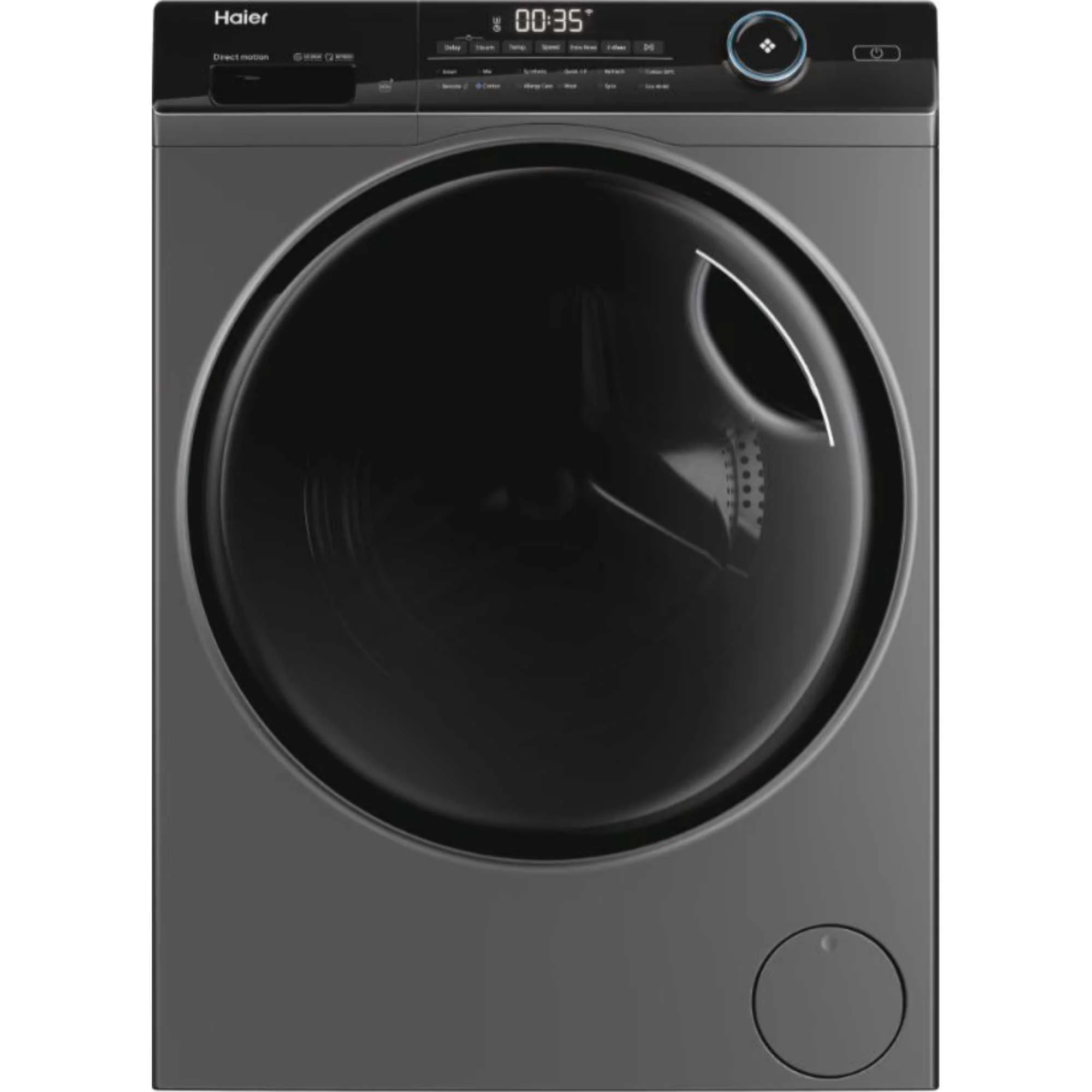 Haier HW90B14959S8U1UK - Graphite 9KG Washing Machine - 1400 RPM - A energy
