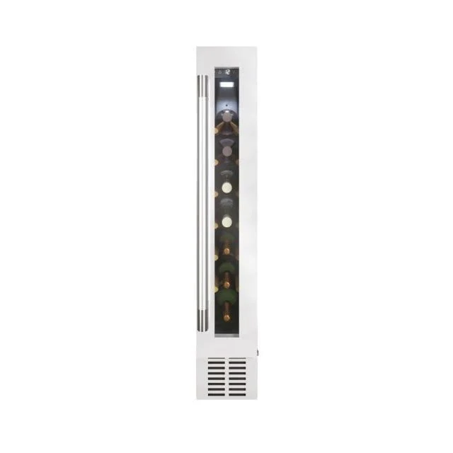 Hoover HWCB15UKSSM - Stainless Steel 8 Bottle Wine Cooler - Built-in - G Energy Rating