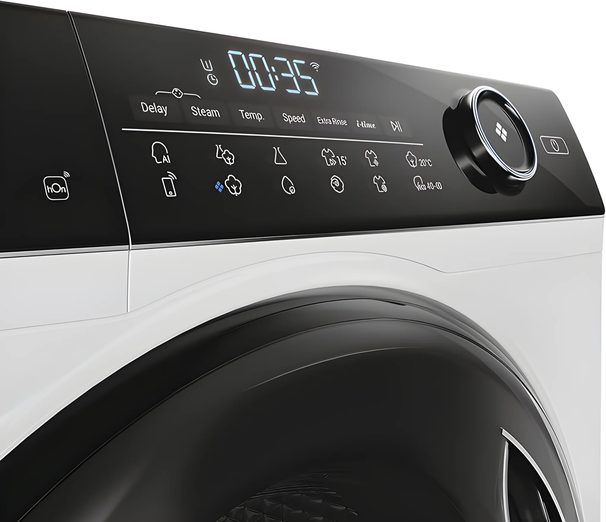 Haier HWD90-B14959U1 - White 9KG/6KG Washer Dryer - 1400 RPM - D energy - Image 3