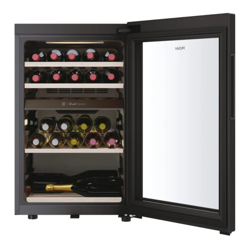 Haier HWS42GDAU1 - Black 42 Bottle Capacity Wine Cooler - G energy - Image 2