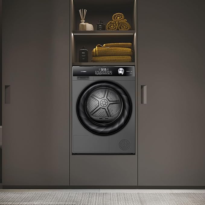 Teknix TK5HP9HS - Titanium 9KG Tumble Dryer - Heat Pump - E Energy Rating - Image 4